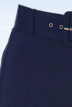 Sale Vintage Chic for Topvintage Sasha-Hose In Marineblau