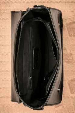 Clearance Banned Retro Scandal Office Handtasche In Schwarz