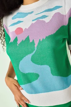 Cheap Minueto Sol Pullover In Off White Und Multi