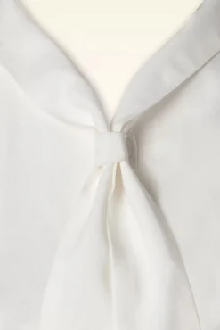 Flash Sale Banned Retro Sommer Ahoi Bluse In Weis