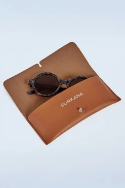 Shop Surkana Stay Shanty Runde Sonnenbrille In Blau