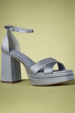 Sale Tamaris Steffi Plateausandalen In Titangrau