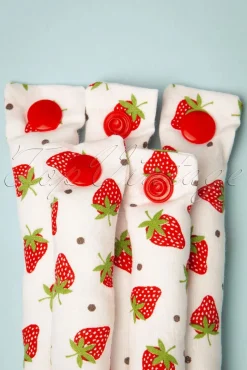 Fashion Lieblingsstucke By JuttaVerena Strawberry Fields - Set Mit 12 Lockenwicklern In Weis