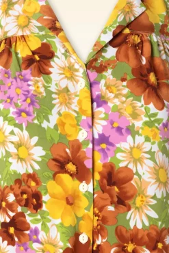 Outlet King Louie Tex Marini Bluse In Toskana Gelb