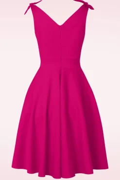 Best Sale Glamour Bunny The Harper Swing Kleid In Telemagenta Pink