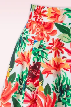 Cheap Topvintage Boutique Collection Topvintage Exklusiv ~ Adriana Flower Swing Rock In Multi