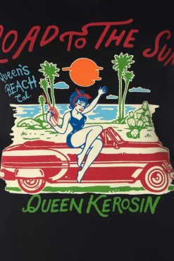 Sale Queen Kerosin T-Shirt „Road To The Sun