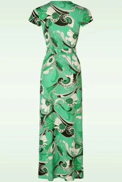 Sale Vintage Chic for Topvintage Valerie Maxikleid In Grun