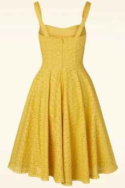 Clearance Timeless Valerie Swing Kleid In Senf