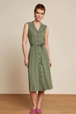 Fashion King Louie Violante Kleid Marceline In Grun