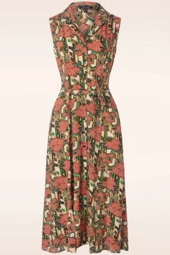 Cheap King Louie Violante Kleid Ryder In Langoustine Orange