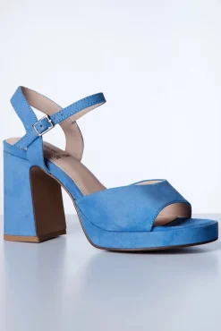 New s.Oliver Wanda Sandalen In Himmelblau