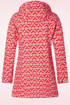 Clearance Blutsgeschwister Wild Weather Jacke In Friendly Rainbows And Cherries