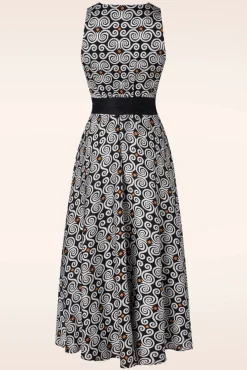 Discount Surkana Willow Maxikleid In Schwarz